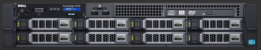 SERVER DELL POWEREDGE R730XD E5-2620 V4 2.1GHZ